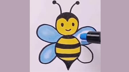 Easy Drawing Bee