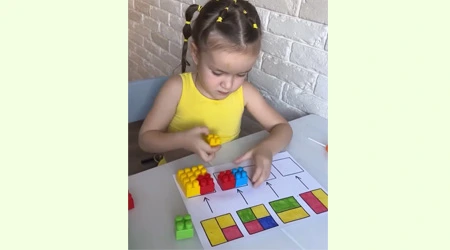 Aprendamos colores, números y resolviendo problemas con Lego